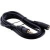 New Improved Male Female Aux Audio Cable Stereo Extension 1.8 Meter