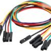 Jumper Cable Jumper to Female 30cm - 40pcs Colorful Dupont Wires for Electronics