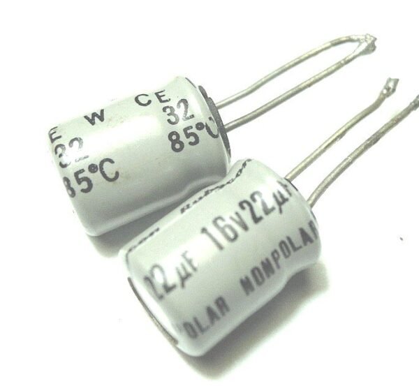 Non Polar Capacitor 22UF 16V