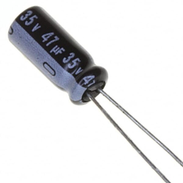 Capacitor 47UF 35V       مكثف