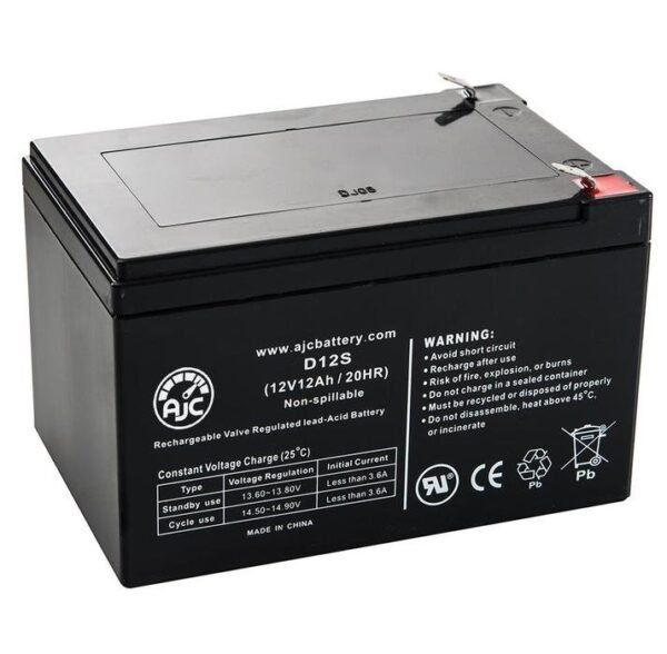 Reliable 12V 12Ah Rechargeable Battery for Extended Device Performance