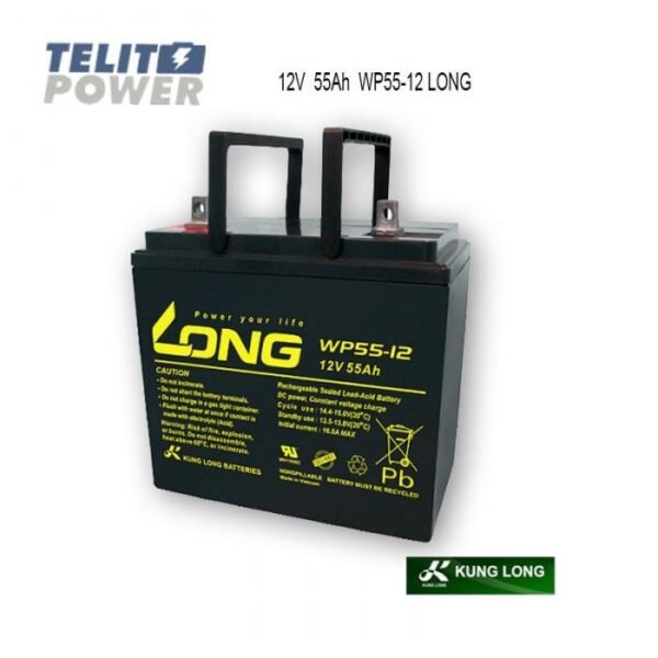 Deep Cycle Lead Battery Long 55AH – 12V