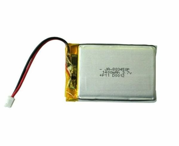 Li-ion Rechargeable DC 3.7V 1400mAh Battery