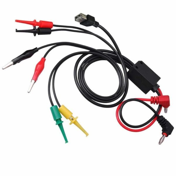 USB Port Test Lead Kit Multimeter Tester Hook