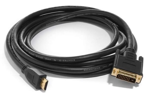 HDMI to DVI Cable 1.5 Meter Sharpview Gold Plated