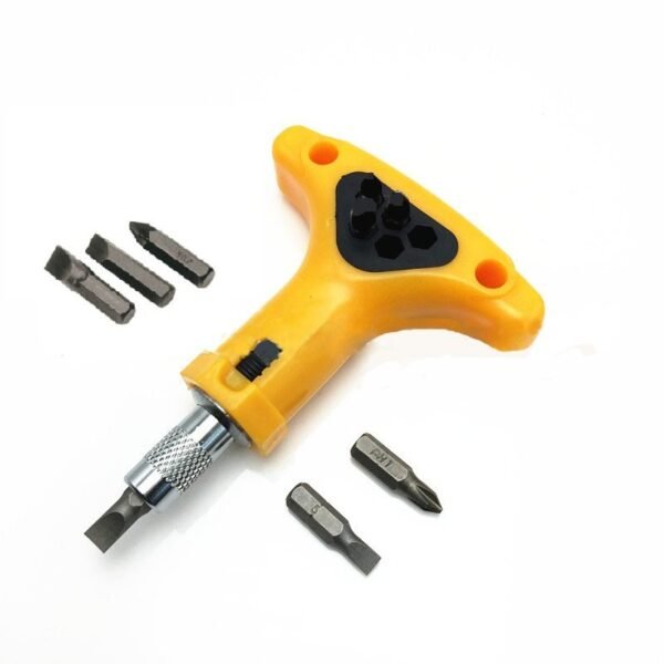 T Type 5Pcs Screwdriver Bits Set