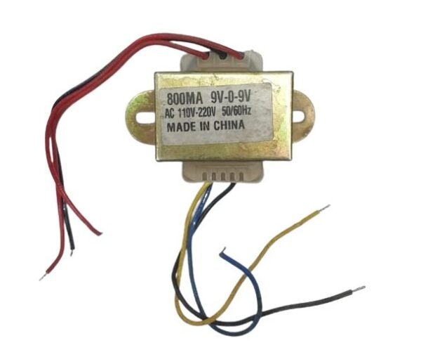 Transformer 9+9V 800MA 110/220V