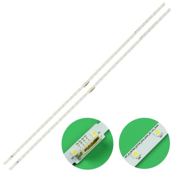 Samsung 55NU 597mm  6v 2w 40led  aluminum