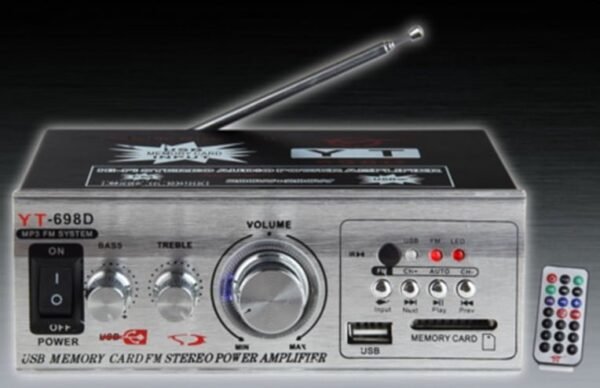 Audio Hi-Fi Digital Amplifier Stereo Subwoofer Bass Amplifier