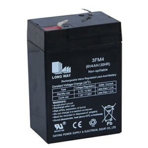 Universal Rechargeable Battery 6V 4Ah Sealed