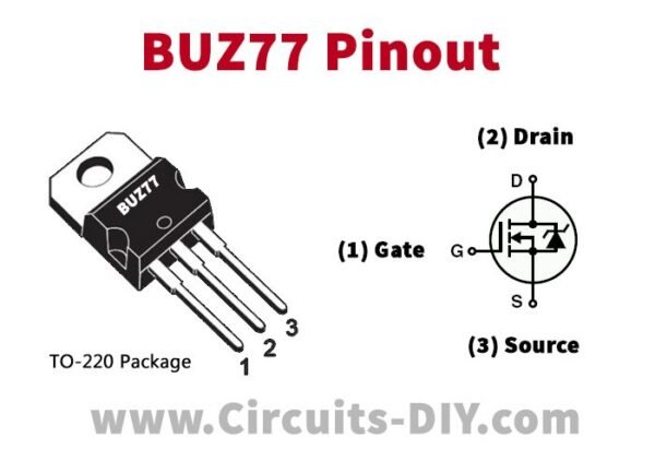 Transistor BUZ 77