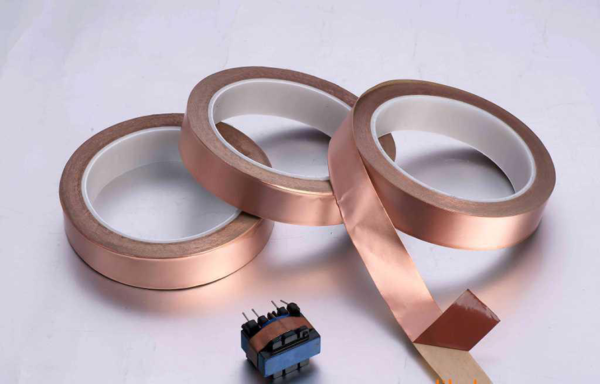 Conductive Copper Foil Tape with 10m Roll for Electrical Repairs, Grounding Industrial Grade