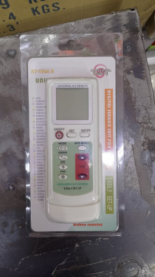 AC Remote KT100A
