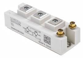 Semikron SKM100GB125DN Dual Half  Bridge IGBT Module, 100 A 1200 V, 7-Pin  SEMITRANS2, Panel Mount